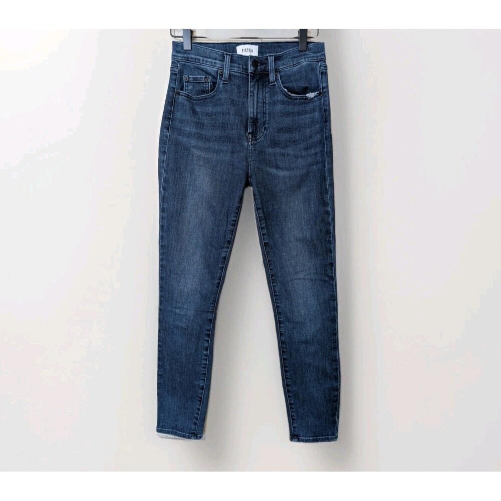 Pistola Align High Rise Skinny Jeans Womens 26 Dark Wash Stretch Denim